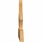 Ekena Millwork Richland Rough Sawn Timber Gable Bracket, Western Red Cedar, 72"W x 24"H x 2"D x 6"F, 8/12 Pitch GBW072X24X0206RIC00RWR - alternate 4